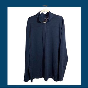 Swiss Tech Quarter Zip Sweater/Shirt Size 2XL - B1